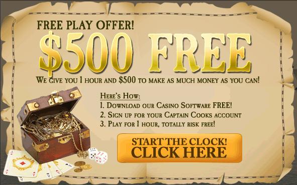 Capitaine Cook Casino Rewards