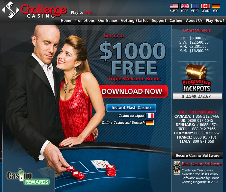  Visit Challenge Casino